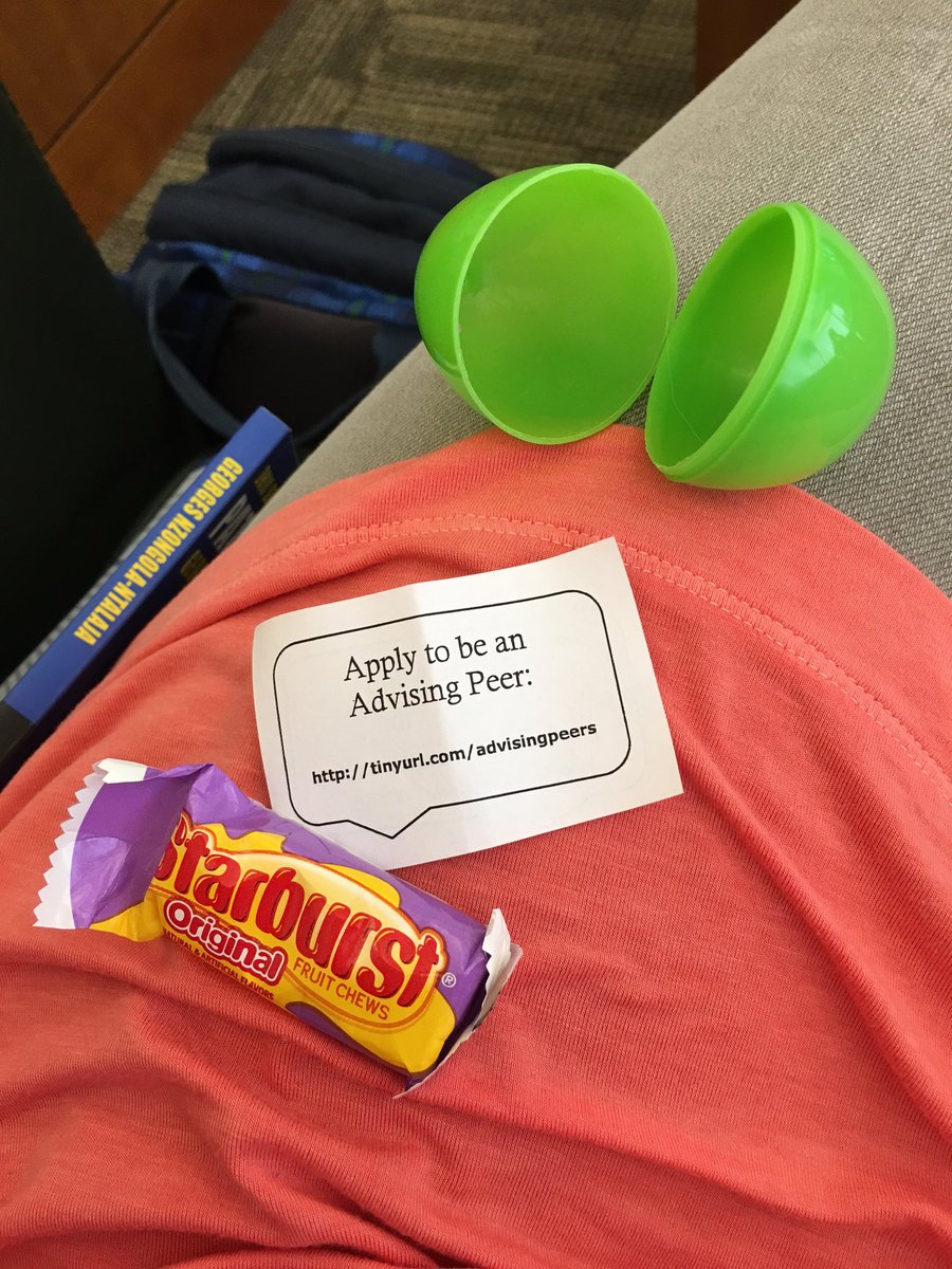 <a href="/UNCPeerAdvising/">UNC Advising Peers</a> found one!!👏🏼