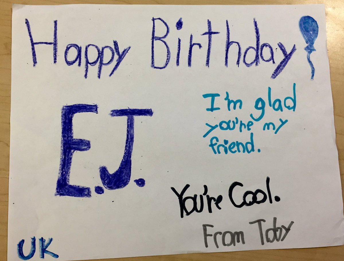 TeamTobyRocks's tweet photo. Happy Birthday @Eddie_Bounce24  Thanks for being so sweet to Toby and for supporting Team Toby &amp; Mito awareness. https://t.co/bALkn6Q7Vv