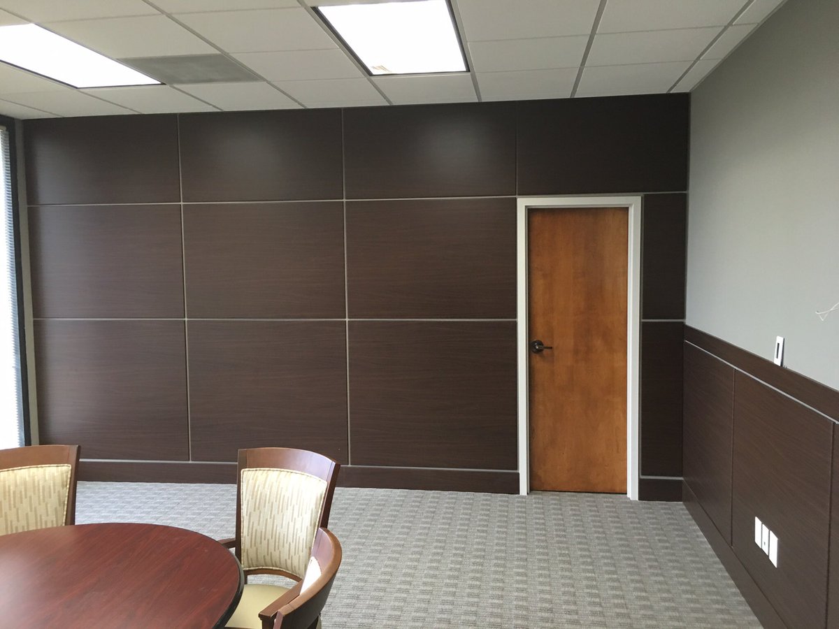 InproInstall's tweet photo. Designed/Installed @InproCorp @IPC_Inpro Palladium Beveled Edge Panels for @meridiansenior new Conf Room #experts https://t.co/Pjey7sXGJF