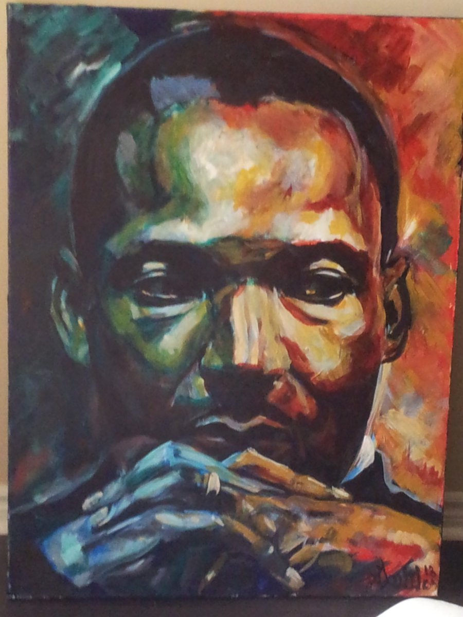 dubipaintings's tweet photo. #MLK https://t.co/zaf2P11YQ9