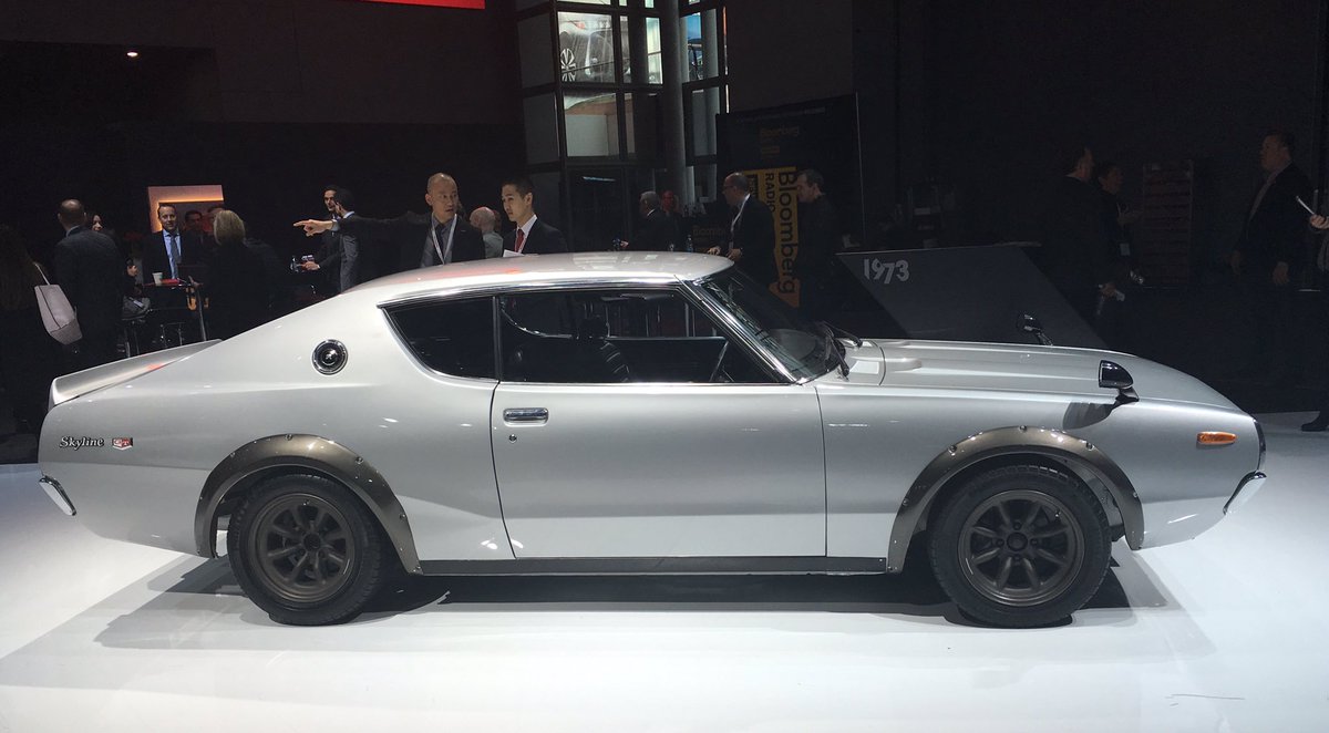 NissanUSA's tweet image. To honor the unveiling of the new #2017GTR, we’ve assembled GT-R royalty at #NYIAS. #NissanNYIAS