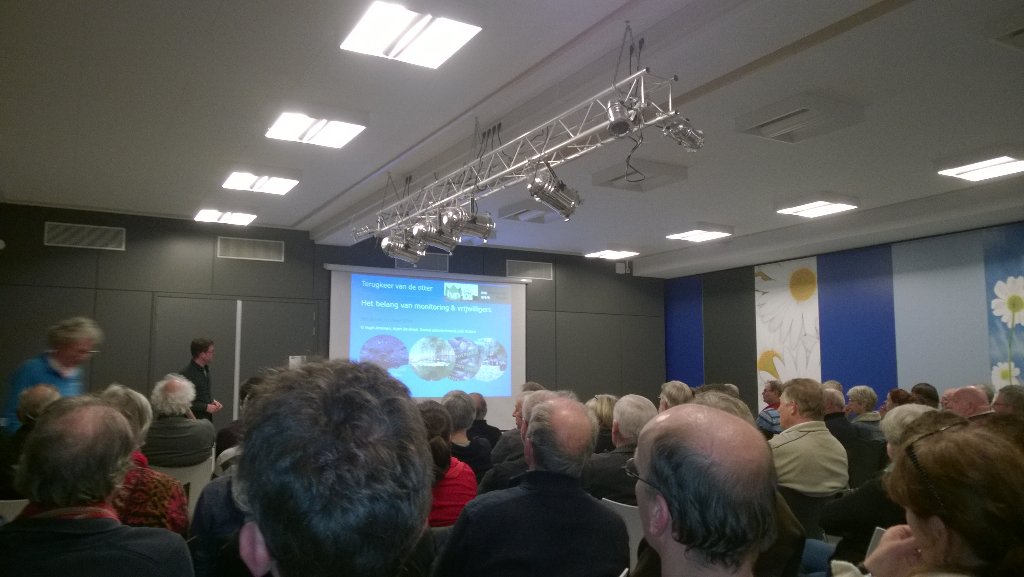 Druk bezochte avond over bevers en otters rond Den Bosch.