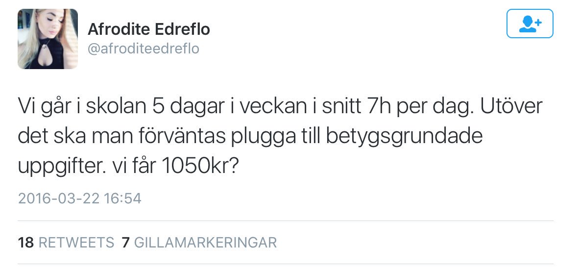 Chris_Halvorsen's tweet photo. Hemskt. Tänk att få betalt samtidigt som du får en utbildning och dessutom mat varje dag. https://t.co/E5x4l1rWtF