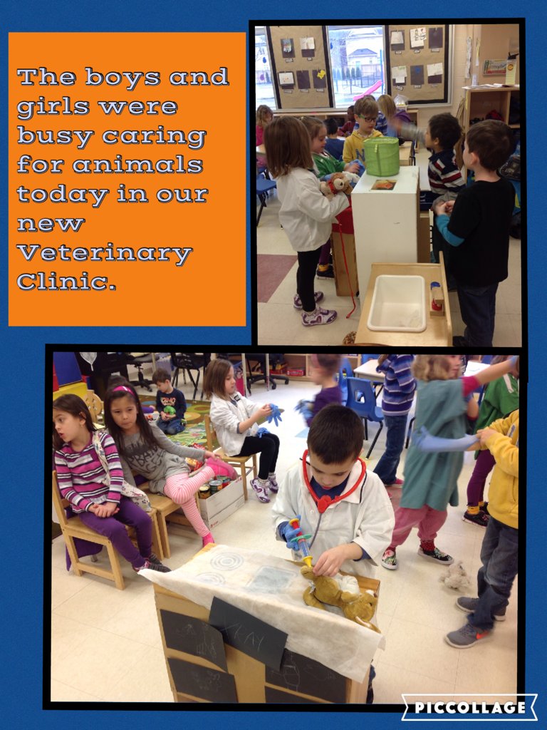 fdk102stcofa's tweet photo. The boys and girls were busy caring for animals today in our new Veterinary Clinic. https://t.co/53rO0OQWvo https://t.co/J2bF3V9wWP