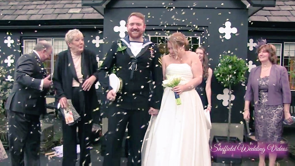 sheffieldvideo's tweet photo. CONFETTI 🎉 one the best things to capture in your #wedding #video love putting in slow motion #confetti #celebrate https://t.co/4oN4t8PIGY