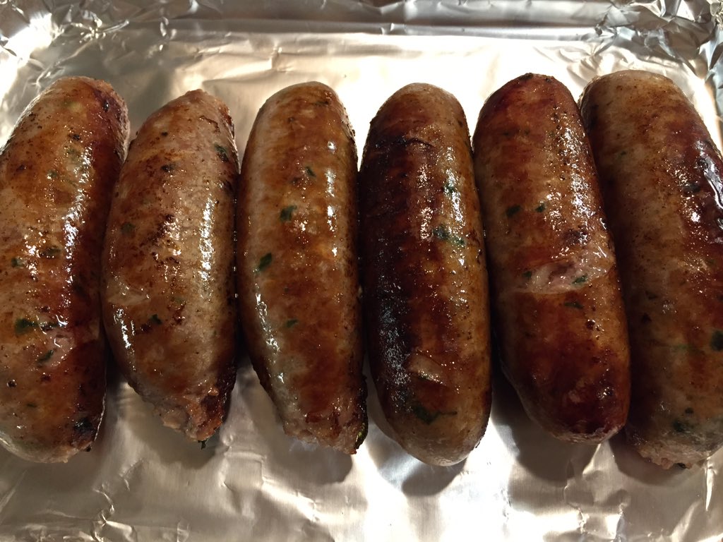 Spring has arrived! And so have these scrumptious lamb and wild garlic sausages! @dorkingbutchery @Love_Dorking