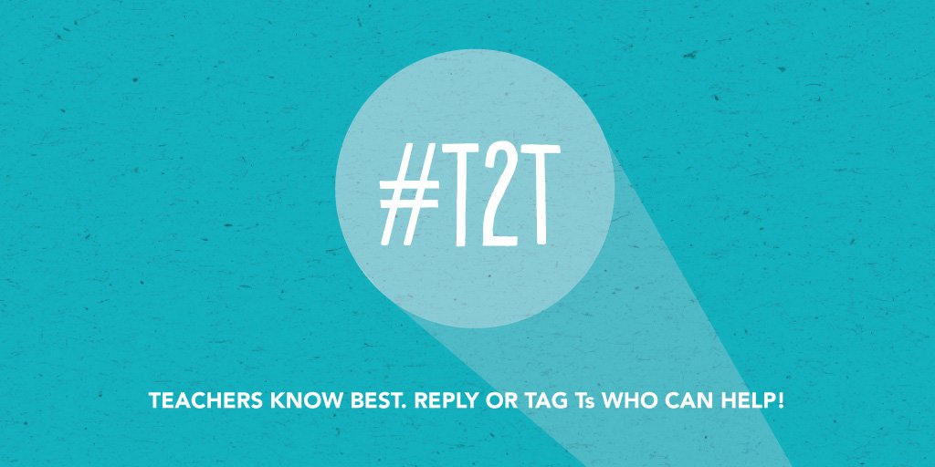 teacher2teacher's tweet photo. Ts! @BeckyLeid wants to know: What are your top 6 #edtech tools? #edchat #edtechchat https://t.co/yzUIDBpmlt