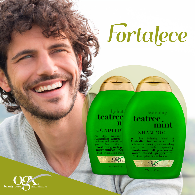 OgxPeru's tweet photo. Añade hidratación y fuerza a tu melena con proteínas de leche y una micro-infusión de aceite de menta.🍃 #TeaTreeMint https://t.co/UxpG1rWKYI