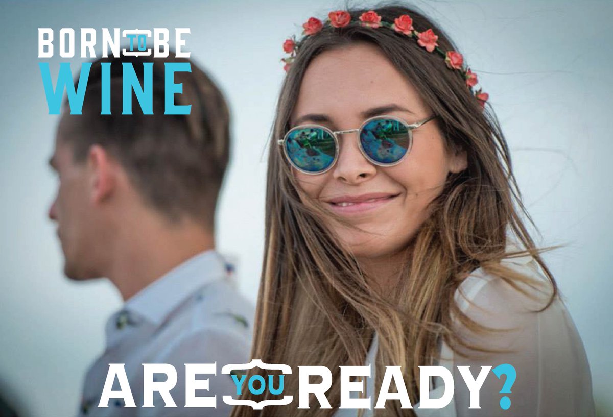 ¡Cada vez falta menos... #BornToBeWine 2016!
¿Estás listo? borntobewine.mx