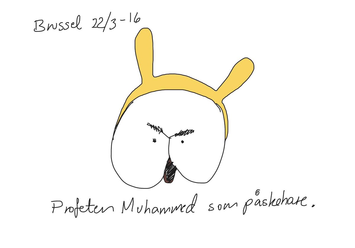Stinagb's tweet photo. "For hvert terrorangrep, en ny Muhammed".
#thomasknarvik https://t.co/gyl1ojs7IS