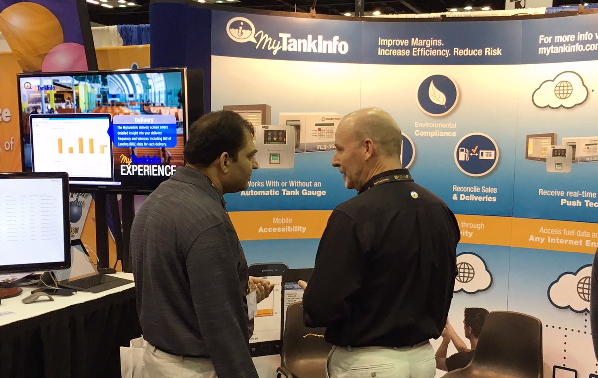 MyTankInfo's tweet photo. M-PACT is in full swing! Visit Booth 525 Wednesday and Thursday to learn how MyTankInfo can boost your bottom line. https://t.co/D9dseh8y5k