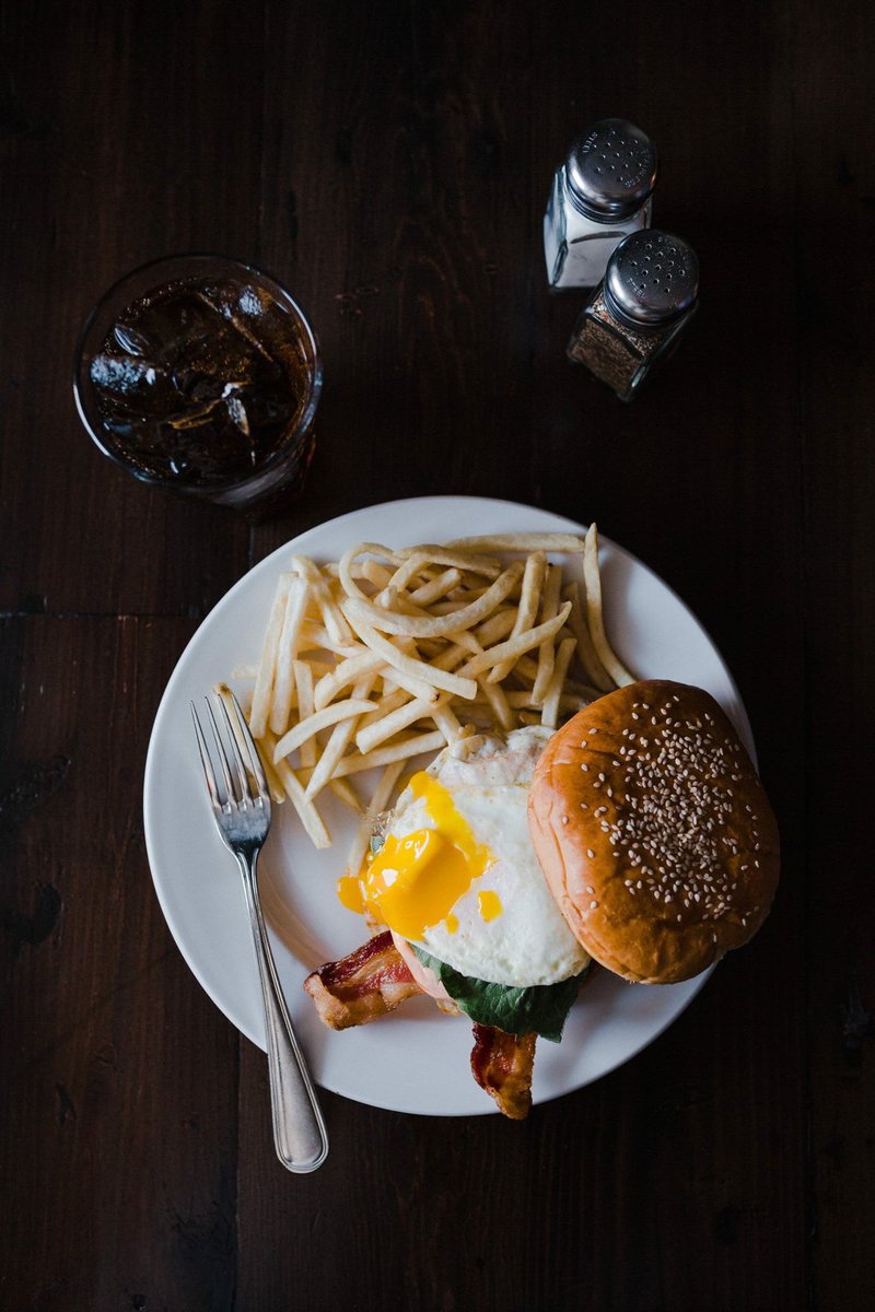 Our Breakfast burger. Oh. Yes.