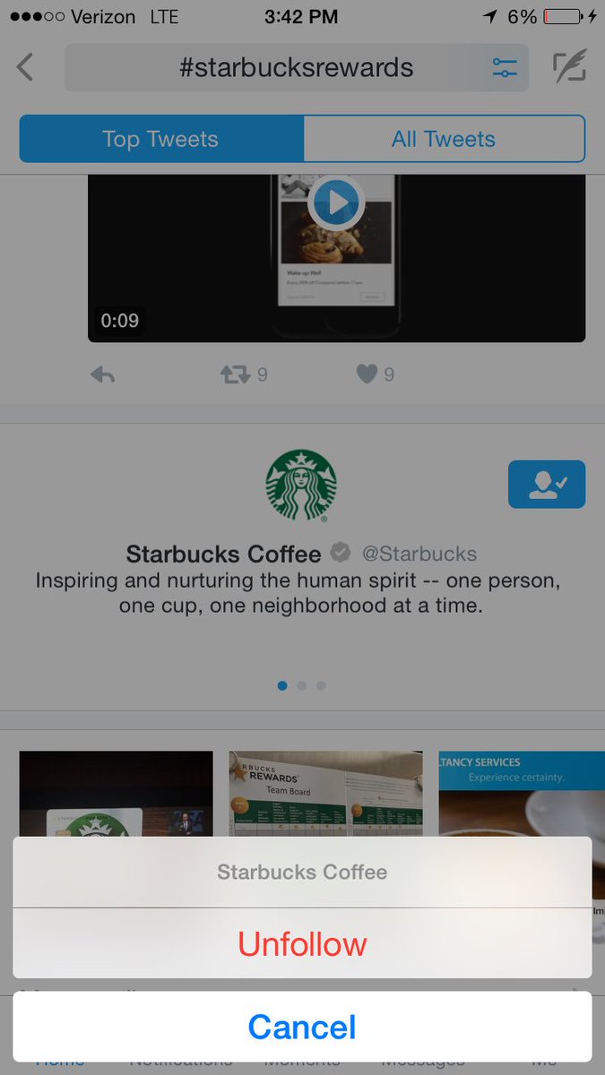 CaloushGA's tweet photo. @Starbucks let me know when your  #starbucksrewards program is not a joke ✌🏼️ https://t.co/H0yajydtIA