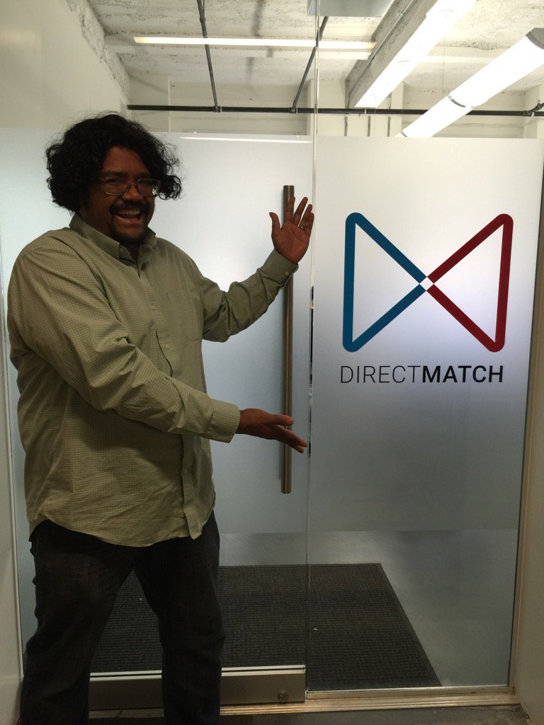 directmatch's tweet photo. New signage outside our HQ! https://t.co/LkAuaQgjSz