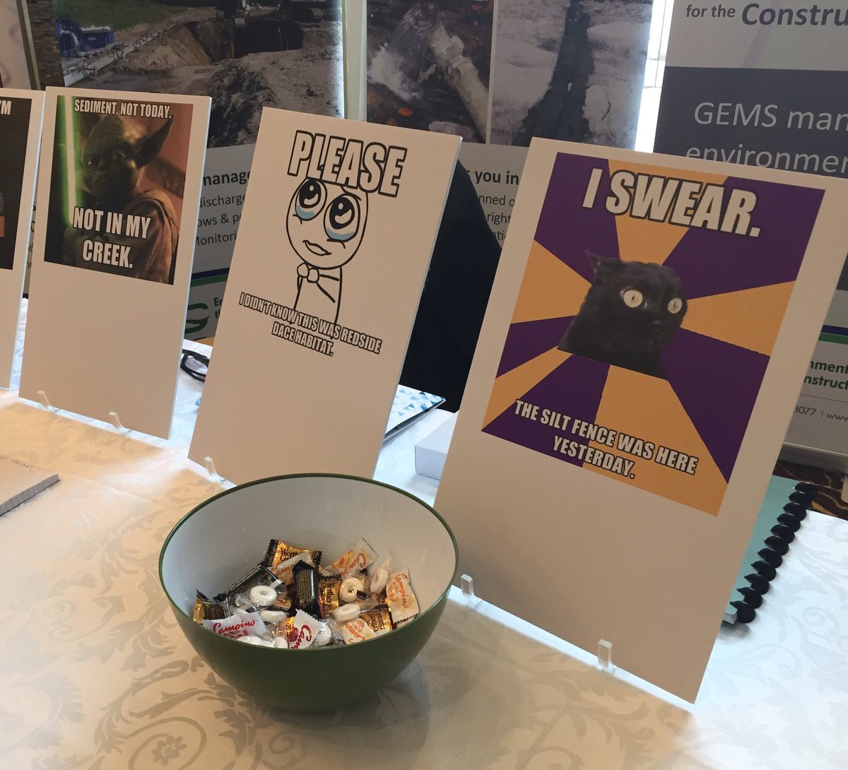TRCA_TRIECA's tweet photo. GEMS, you're hilarious!! We're loving your booth at #trieca2016!! https://t.co/pPz4UIJAii