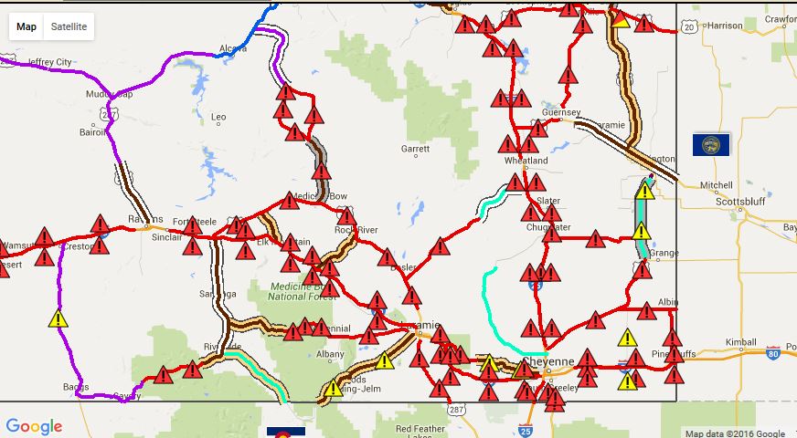 AirResourceSpec's tweet photo. Not a great day for traveling to Wyoming! https://t.co/dKhpyxpgEM