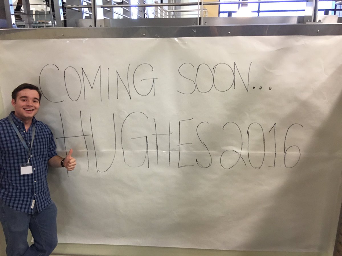 hugheselnomrosy's tweet photo. Coming soon... #Hughes2016 https://t.co/waQc47PHa0