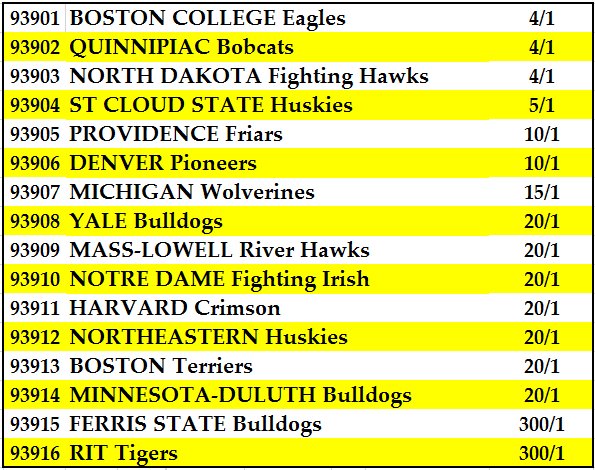 Covers's tweet photo. With #MarchMadness taking over our lives don't forget about the Frozen Four. @LVSuperBook has released opening odds https://t.co/IcnqLnlrZA
