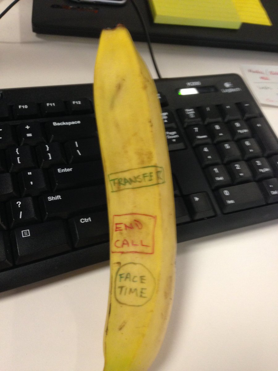 Answer the Banana phone: