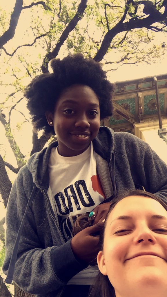 drorshannon's tweet photo. Hair braiding in West Mall by our very own @DeeezyMarie #turnupTX #voteVOTEvote 🐂🤘🏼💁🏼 https://t.co/V4bKk831IV