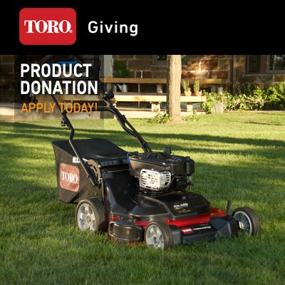 TheToroCompany's tweet image. Nonprofits: Check out Toro's Annual Product Donation Program. Due by April 15th! #ToroGives
toro.biz/6017BgSqT