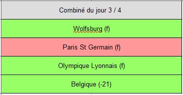 Topikprono's tweet image. Combiné du jour qui ne passe pas