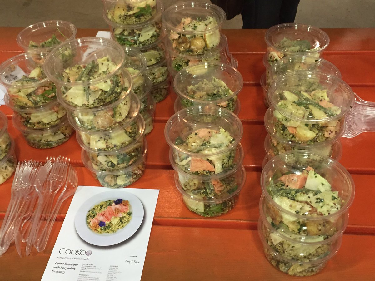 DevelopHerUK's tweet photo. Thanks so much @eatcookoo for the amazing food at #GITwearables this evening! https://t.co/vQbUsXRn1S