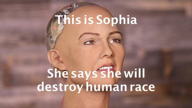 HackRead's tweet image. Artificial Intelligence Robot claims it will destroy human race | hackread.com/artificial-int… #robotics #robotcs #tech