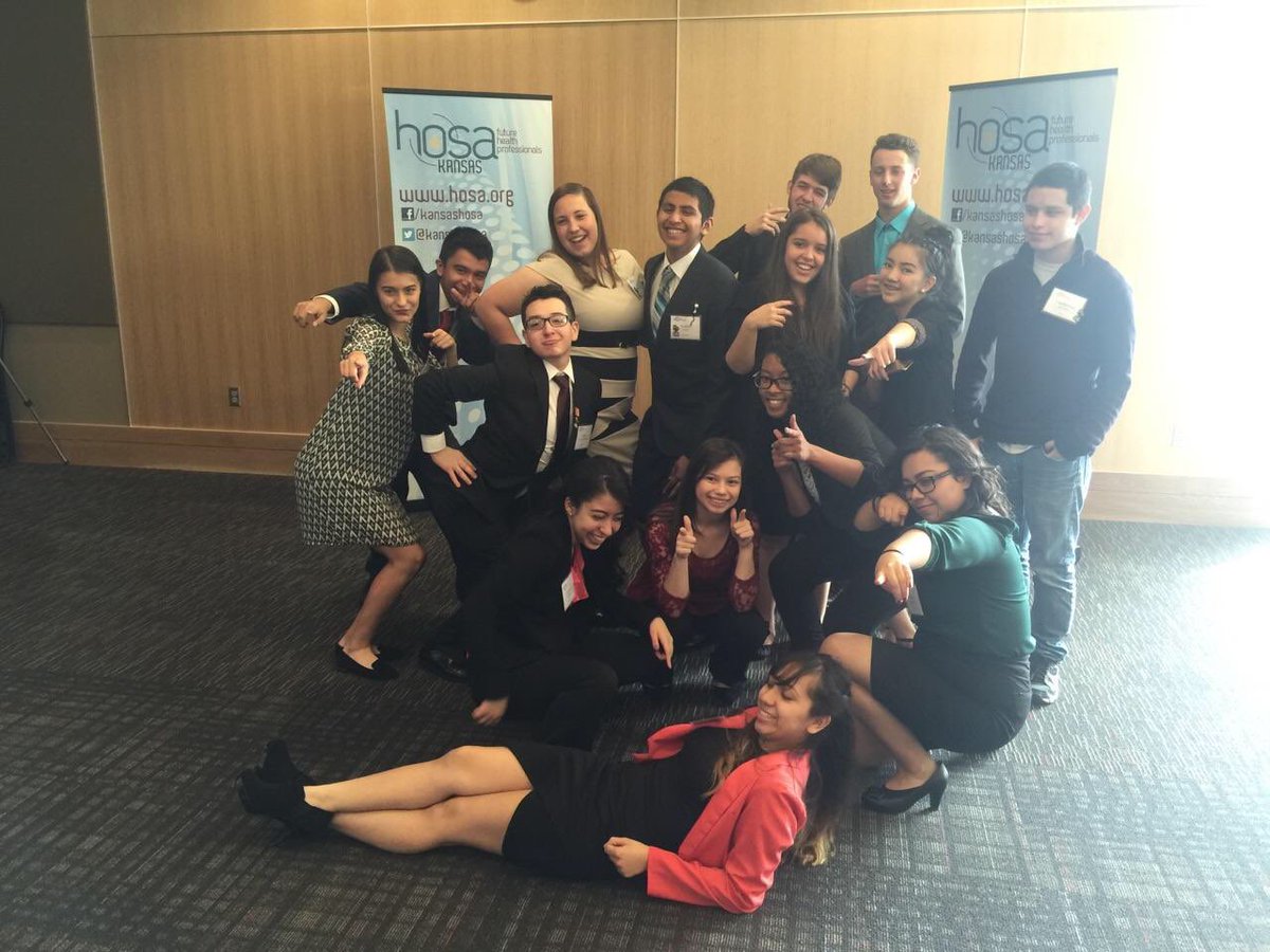 HosaNorth's tweet photo. Congrats to the 13 North Medalist today! Amazing hardworking group can't wait for next year! #KansasHOSA https://t.co/kAmUjXaGzY