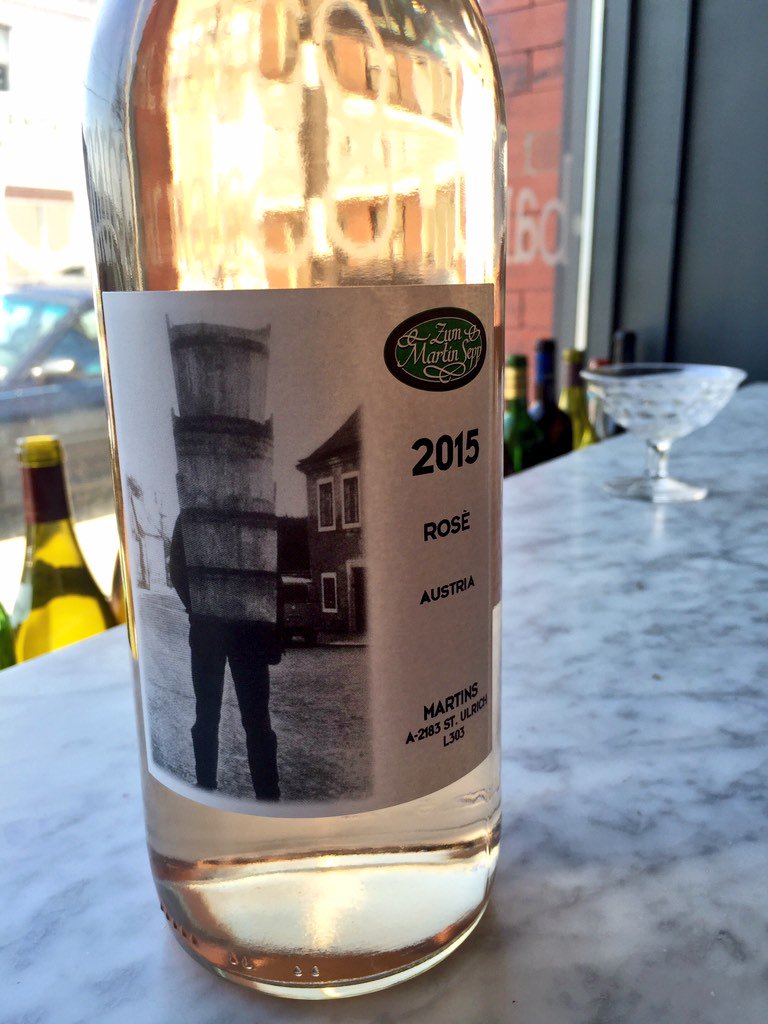 BarMarcoPGH's tweet photo. fancy, I feel like rick ross. #staffcomments tasting first of the year rose. https://t.co/XZI8EamiWk