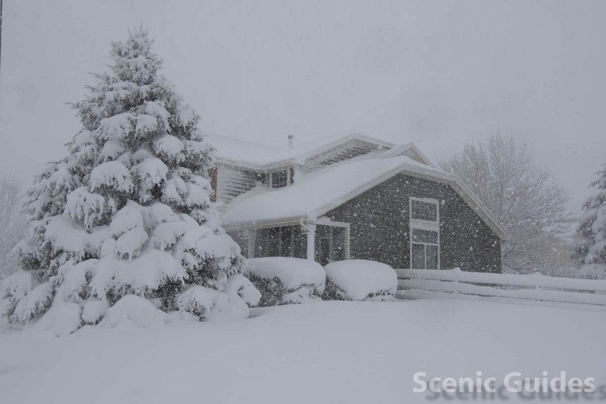 ScenicGuides's tweet photo. We're getting hammered in #Colorado (after 70 degrees yesterday) - 24 inches in 12 hours and the #Blizzard goes on https://t.co/qlrzZEFQyh