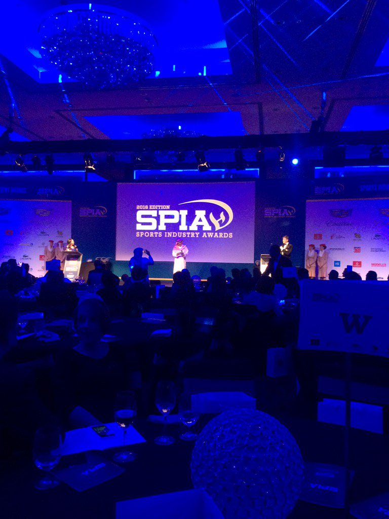 LundstedtSofia's tweet photo. Nice evening at the #SPIA16 @Sport360 #EuropeanTour https://t.co/nw3oFIuGZi