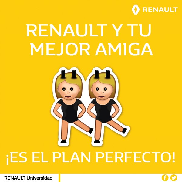 RenaultUniv's tweet photo. No hay mejor plan para este fin de semana largo. https://t.co/4bvd70qJrN