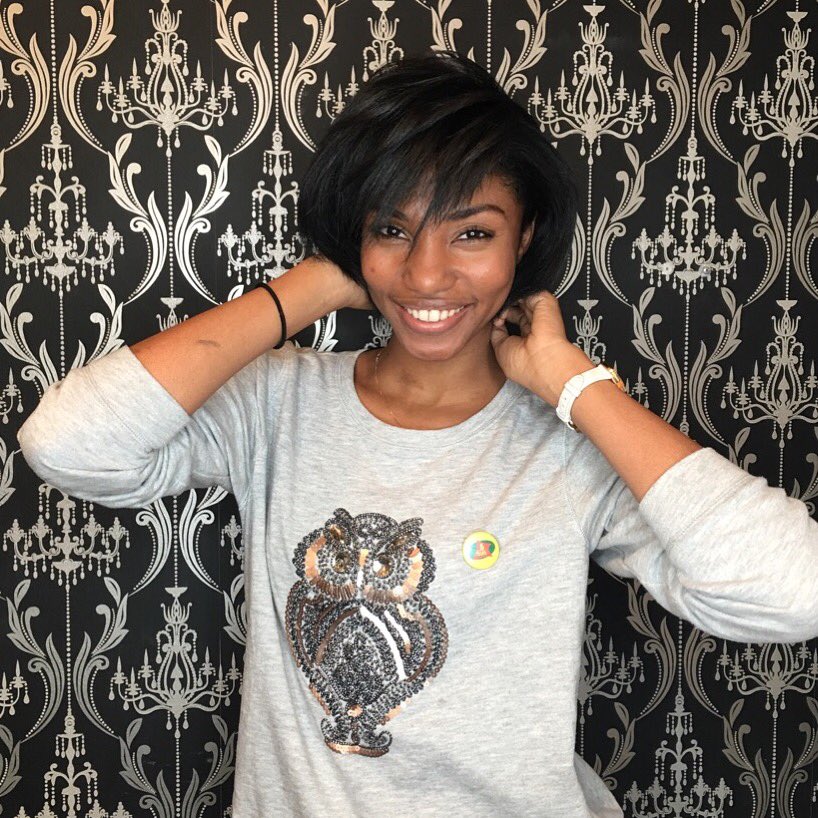 DeifyBeauty's tweet photo. #hairhour goes to the beautiful Miss Cameroon 2013 Valerie Ayena. #deifybeauty https://t.co/LgxLxOjJKT
