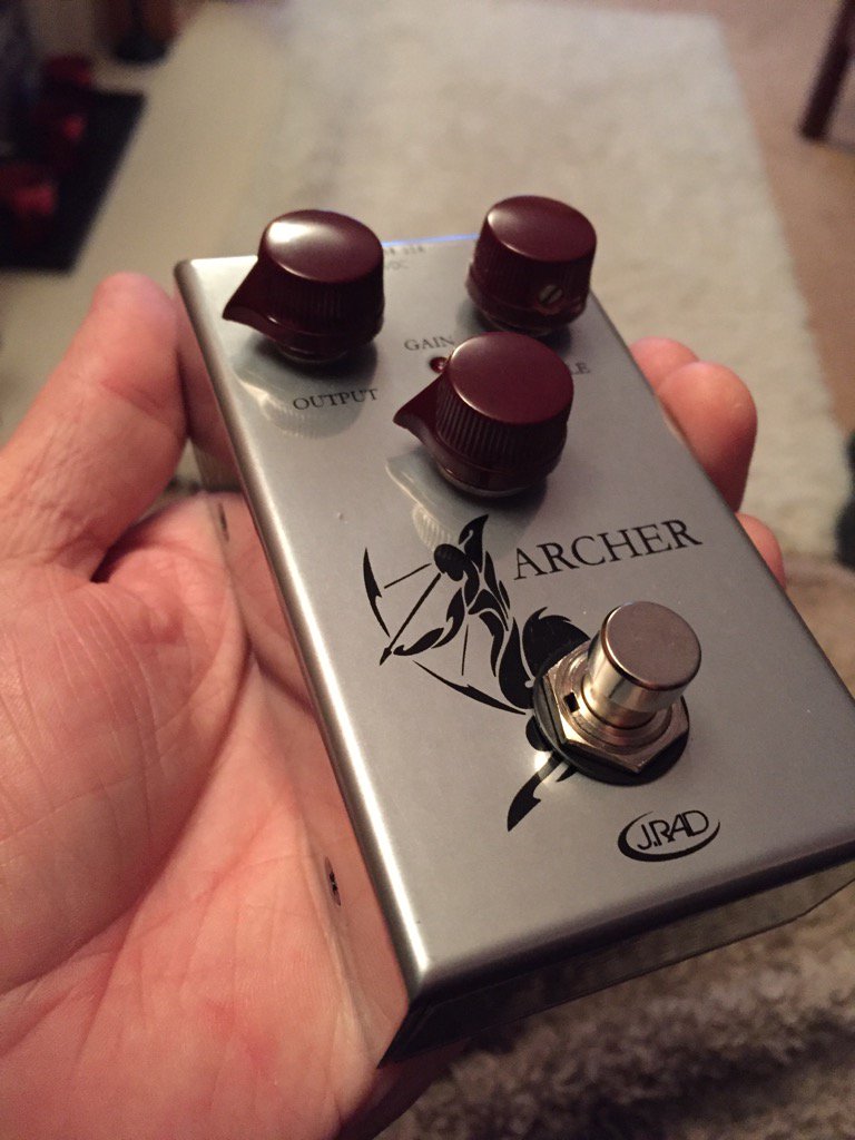 JeffPalmer_'s tweet photo. Speechless! What a pedal. Believe the hype @jrockettaudio #KlonClone https://t.co/vCJ2i8Huee