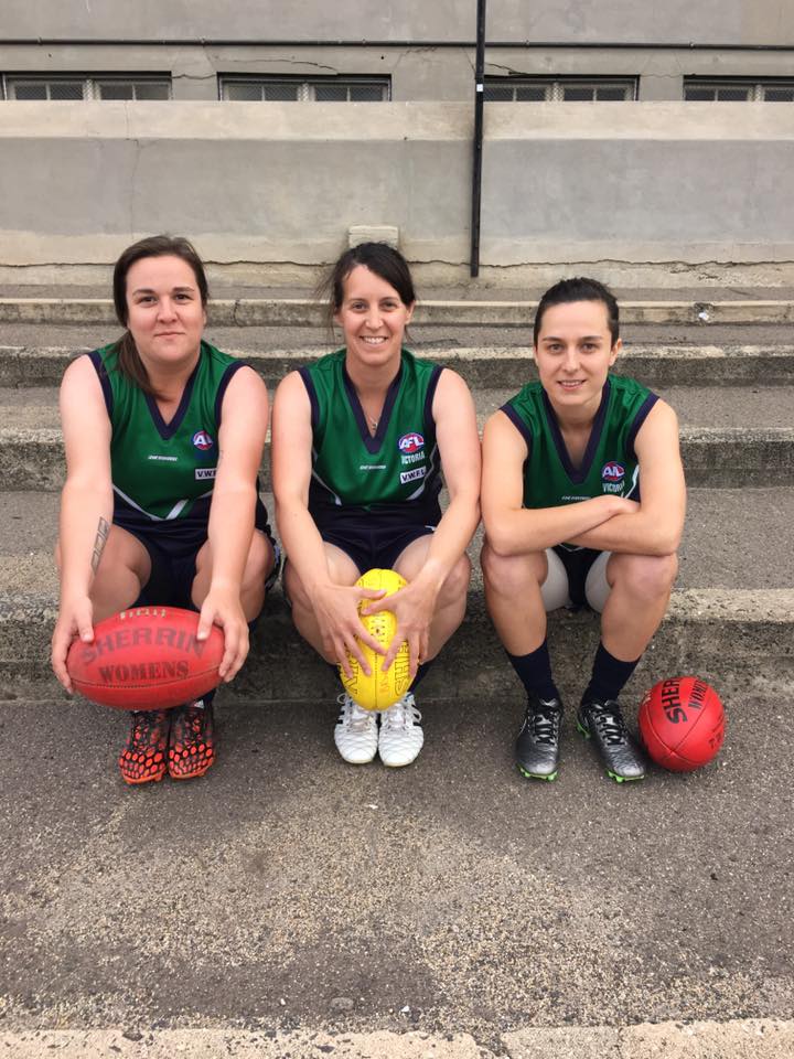 2016 Leadership Group
Capt: Leonie Kroehnert (middle),V Capt: Regina Helly (left),Dep V Capt: Anna Morrow (right)