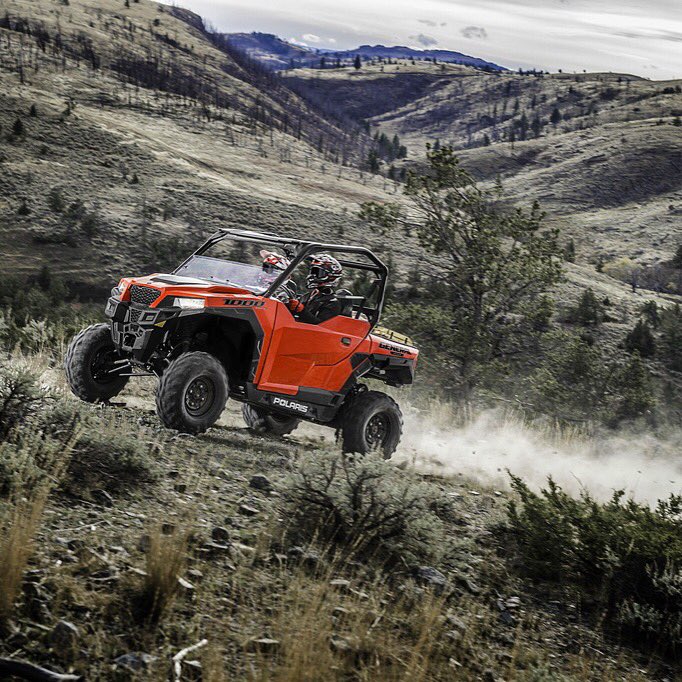 PolarisORV's tweet photo. Welcome to the family. #PolarisGENERAL #IndyRed now available at your local dealer. #PlayMoreWorkMore https://t.co/sJvsYVtMGn