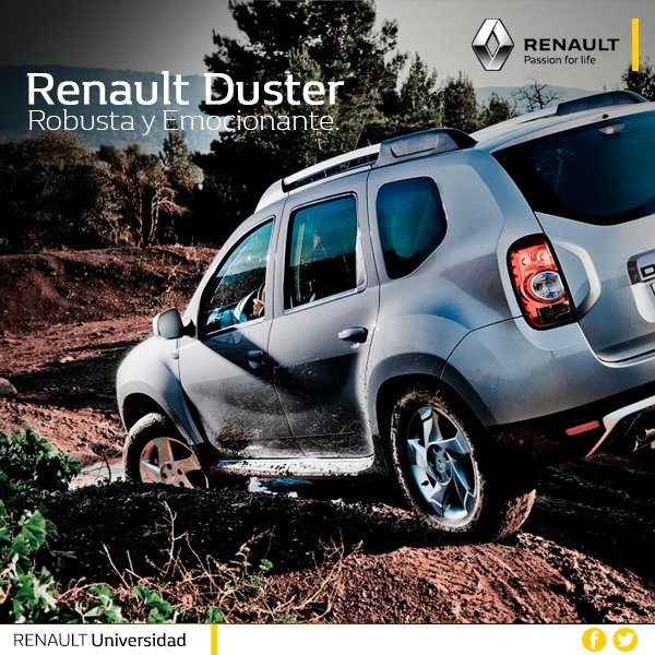 RenaultUniv's tweet photo. Es una experiencia increíble manejar una Duster. https://t.co/LXuQUlaUwK
