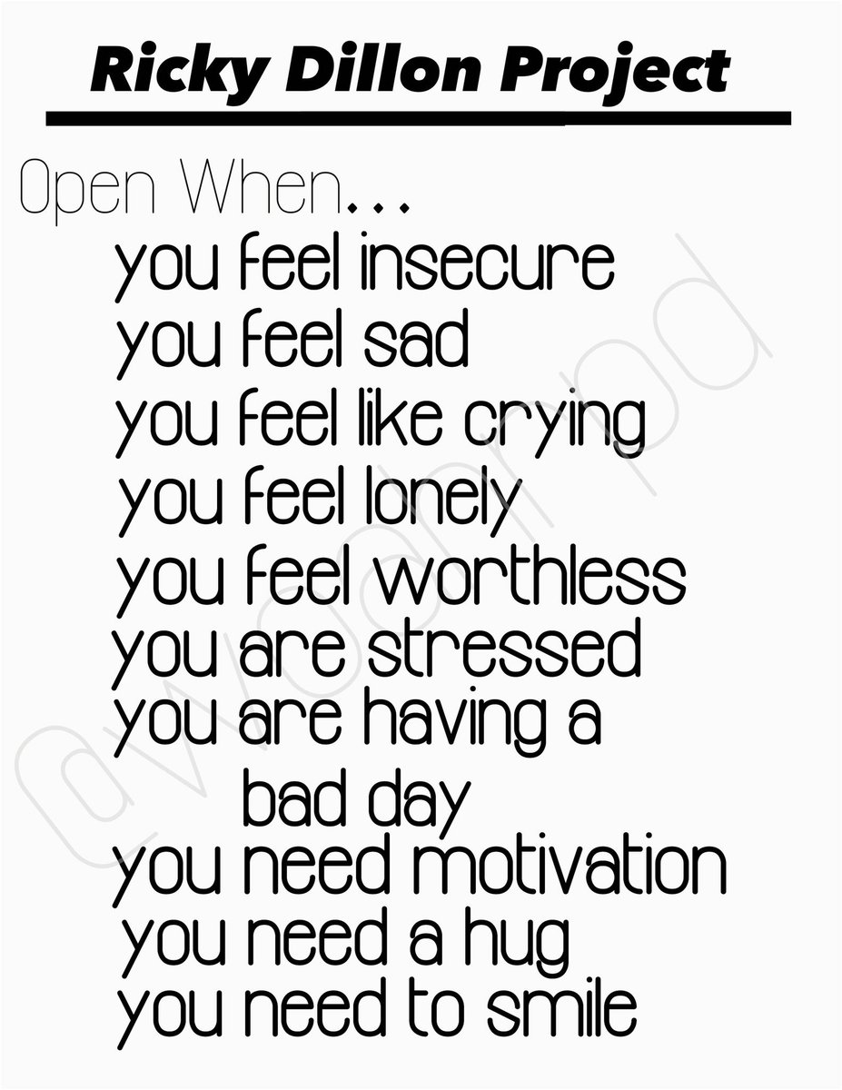 RickyOpenWhen's tweet image. #ProjectRickyOpenWhen created by @woahrpd &amp;amp; @rickydilon