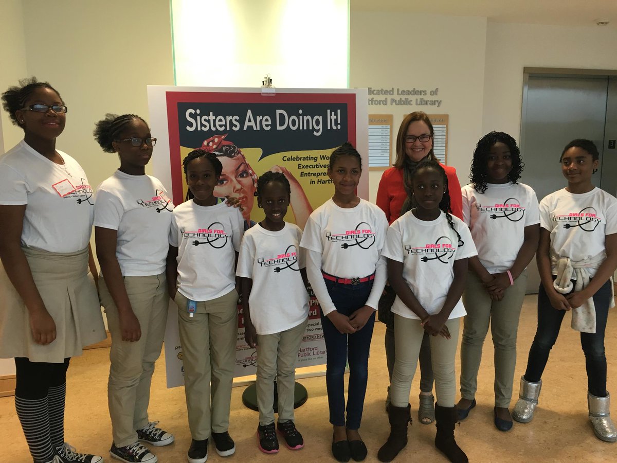VivaHartford's tweet image. #GirlsforTechnology #WomensHistoryMonth #SecretaryofStateDeniseMerrill