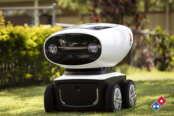 qld_startup's tweet image. Dominos Robotic Unit - the future of pizza delivery @Dominos_AU ow.ly/ZPEJK #HappinessTech #PizzaTech