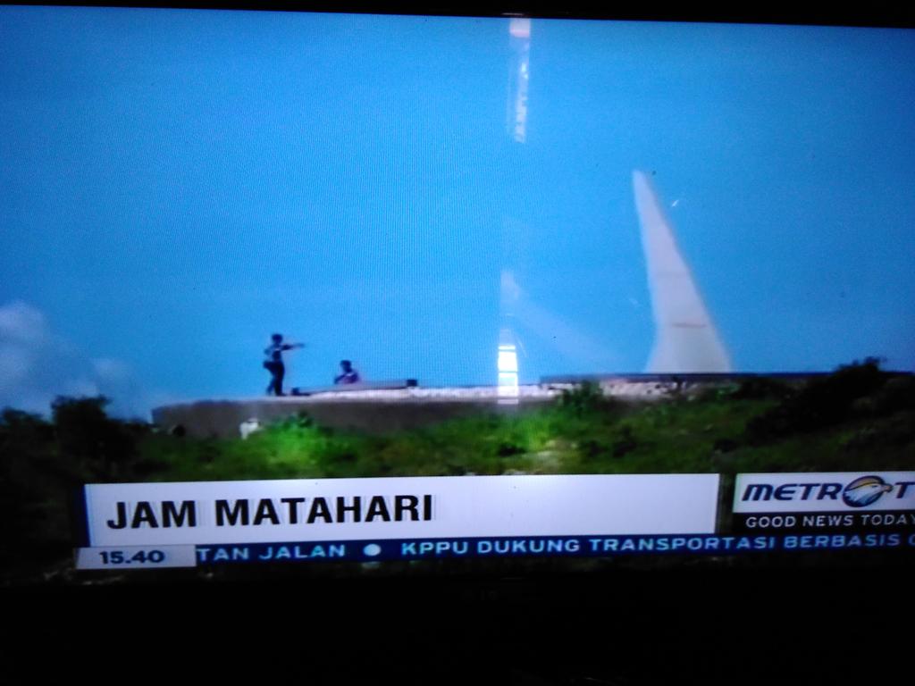 Jalan2Seru_BRU's tweet image. Jam Matahari di @Gunungkidul di @GNTMetroTV @NewsMetro_TV Cc @sorotGK @liburangk @siHopperGK @KedaiSusu01 @gundulhan
