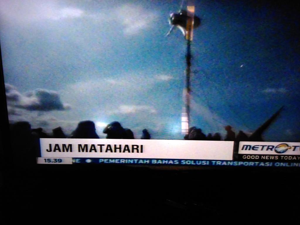 Jalan2Seru_BRU's tweet image. Jam Matahari di @Gunungkidul di @GNTMetroTV @NewsMetro_TV Cc @sorotGK @liburangk @siHopperGK @KedaiSusu01 @gundulhan