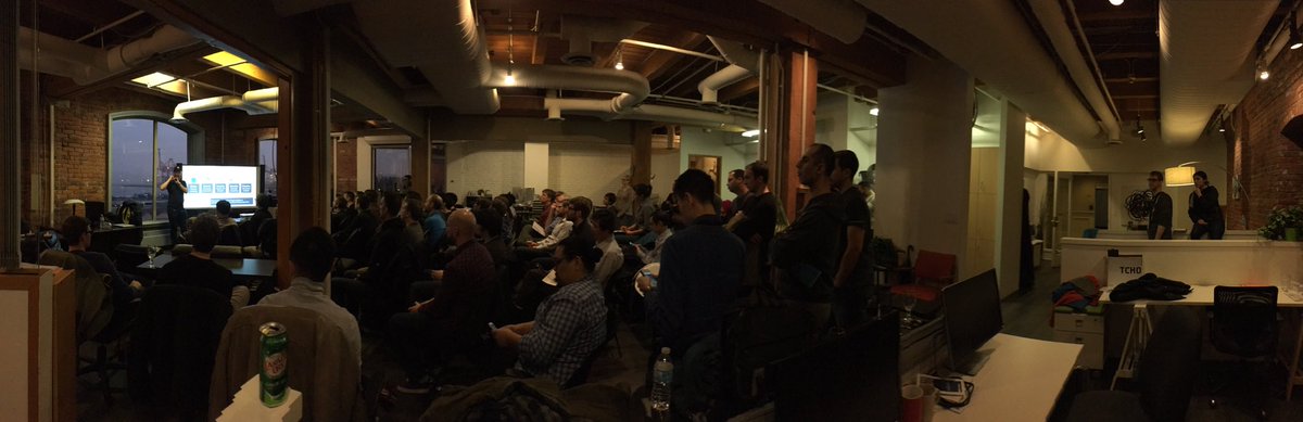 johnboxall's tweet photo. . @cscruff diving into data science tooling using Python at #vanpy https://t.co/21EwGvRxzQ https://t.co/tsbJN8lTMK