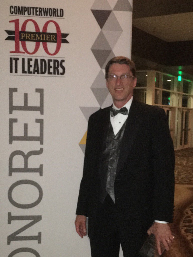 synchrony's tweet photo. Congratulations to our CTO @simpsong00 2016 @Computerworld Premier IT Leader #AGENDA16 https://t.co/64YK8zvHJw