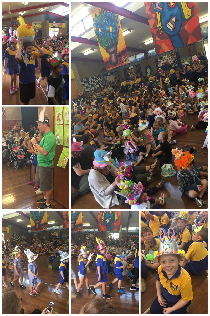 JohnWarbyPS's tweet photo. A successful community event! #easterhatparade Have a safe and enjoyable Easter long weekend! https://t.co/3X4inQ6NbA