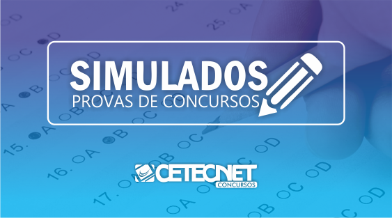 CetecnetOficial's tweet photo. [SIMULADOS] Você pode resolver provas de concursos anteriores e conferir seu desempenho.   https://t.co/gwlSuiyNme https://t.co/dI3zDS1D0o