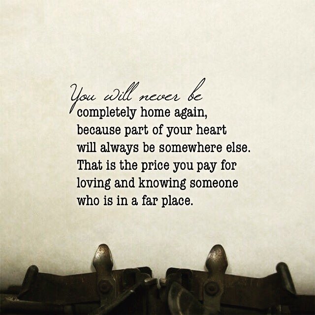 Marie on Twitter: "Part of your heart will always be somewhere else