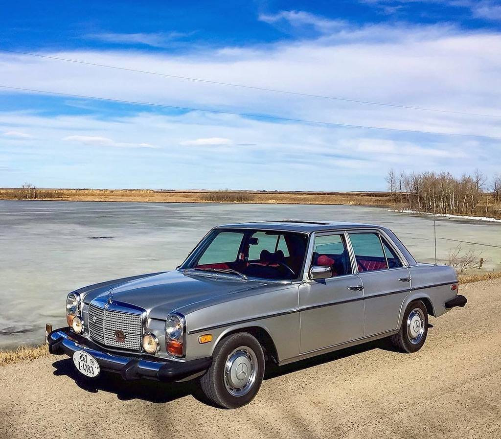 oldcar_photo's tweet photo. Spring time in Alberta #mb #mbfriday #merc #mercedes #mercedesbenz #benz #sun #stroke8 #strichacht #300d #w114 #w11… https://t.co/G31BSsuxJv