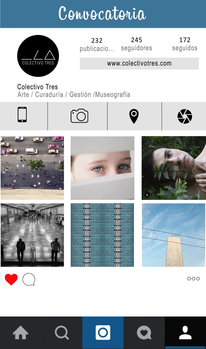 Convocatoria “Crear para ser visto” trescolectivo.wordpress.com/2016/03/24/con…